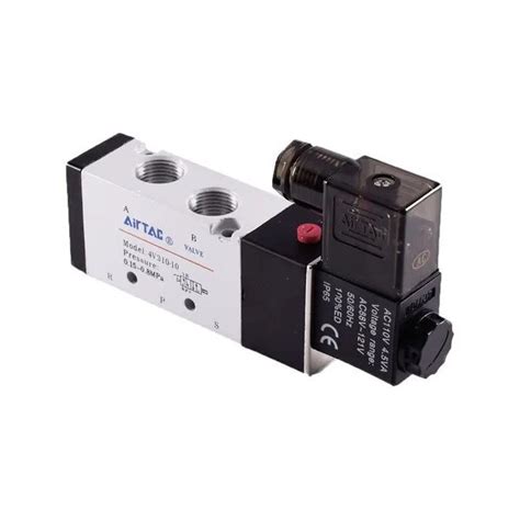 V Lvula Neum Tica Solenoide Airtac V Medici N Y Control