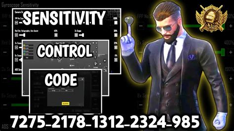 New Update Best Sensitivity Code Control Settings Pubg