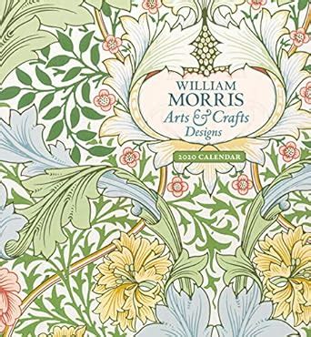 William Morris Arts Crafts Designs Wall Calendar Pomegranate