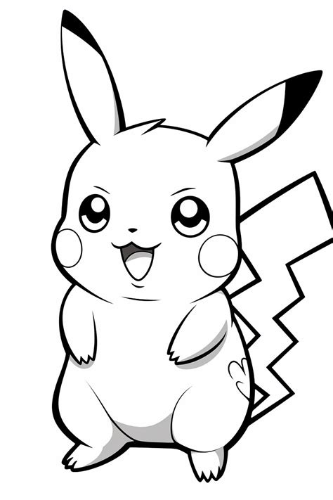 38 Pikachu Coloring Pages Free Pdf Printables Artofit