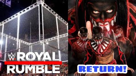 Demon Finn Balor Return Steel Cage Match At Royal Rumble Primiom Live