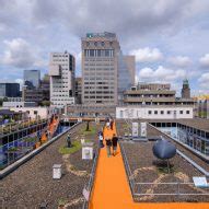 MVRDV Creates 600 Metre Long Walkway That Bridges Rotterdam Roofs