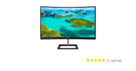 Monitor Philips E Line 322e1c00 32 Full Hd Va 75hz 4ms Zakrzywiony