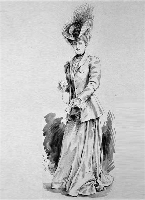 Les Modes 1905 Edwardian Clothing 1905 Fashion Victorian Lady