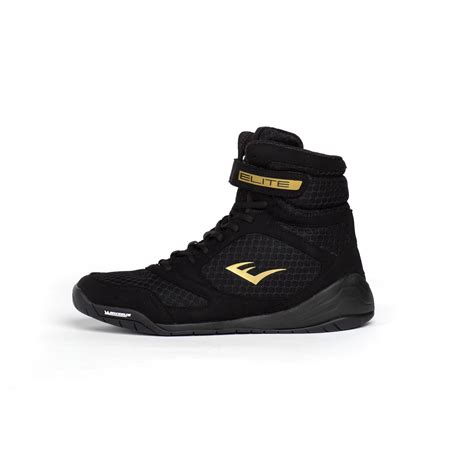 Everlast ELITE 2 High Top Boxing Shoes Red - FIGHT SHOP®