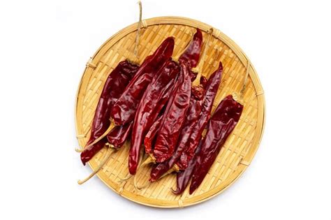 Premium Photo Hot Red Dried Chili Peppers