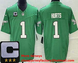 Men S Philadelphia Eagles Jalen Hurts Limited Green Alternate C