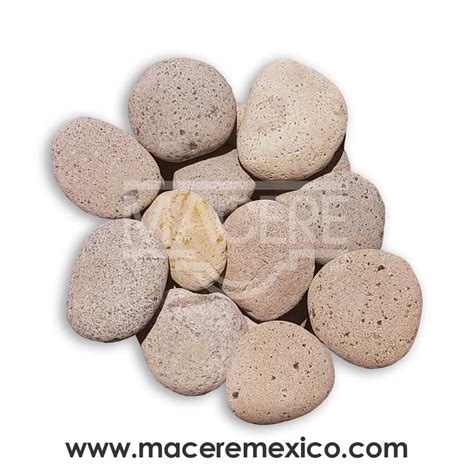 Piedras de Bola Piedra de Mar Medallón Beige