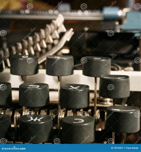 Typewriter Keys Stock Image Image Of Keys Typewriter 7074207