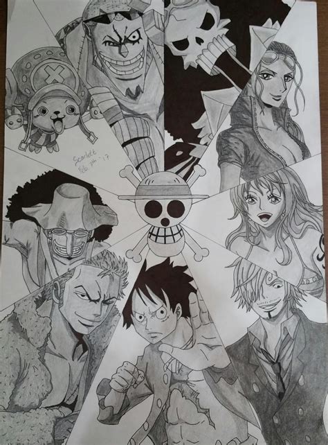 One Piece Straw Hats Crew by ScarlettMissAckerman on DeviantArt