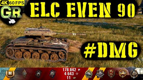 World Of Tanks ELC EVEN 90 Replay 8 Kills 4 2K DMG Patch 1 4 0 YouTube