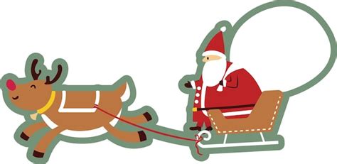 Weihnachtsmann Schlitten Png Vektoren Und Illustrationen Zum