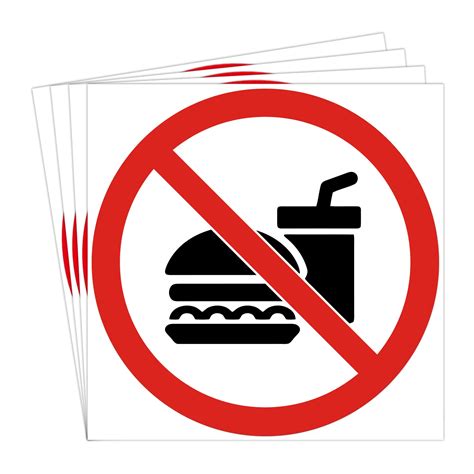 No Food Sign