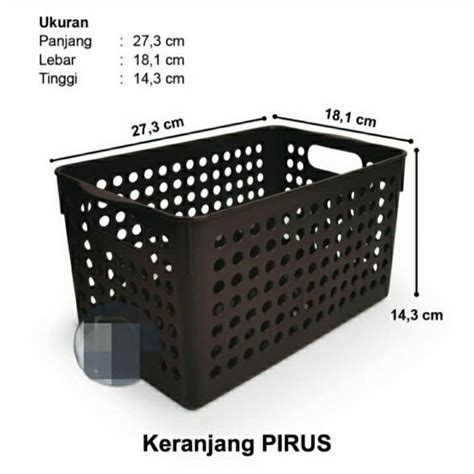 Jual Keranjang Serbaguna Estetik Keranjang Pirus Kota Persegi