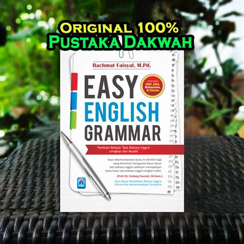 Jual Easy English Grammar Panduan Belajar Tata Bahasa Inggris Lengkap