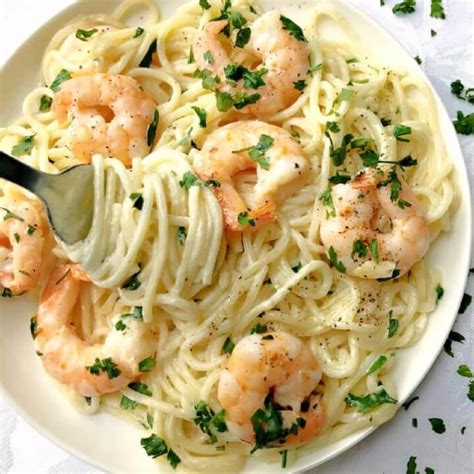 Prawn Alfredo Pasta My Gorgeous Recipes