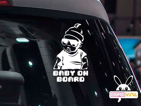 Pegatina De Vinilo Baby On Board Darth Character Darth Vader