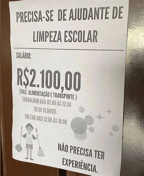 Sele O Para Ajudante De Limpeza Escolar Pe Busque Seu Job