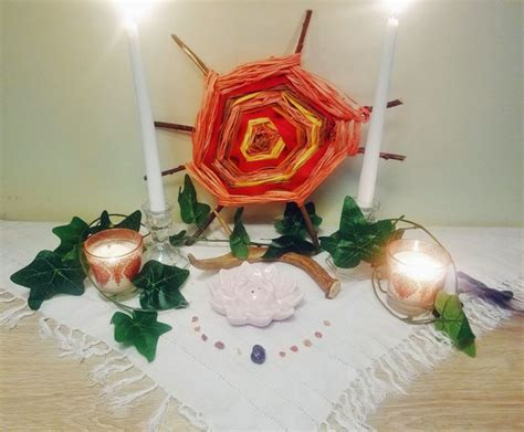 Litha Altar 2019 | Litha, Crafts, Altar