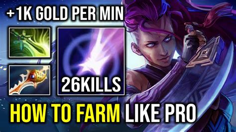 How To Farm Like A Pro Anti Mage Gpm Nonstop Godlike