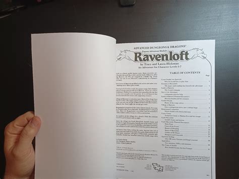 I6 Ravenloft 1e Dungeons And Dragons Dandd Adandd Ebay