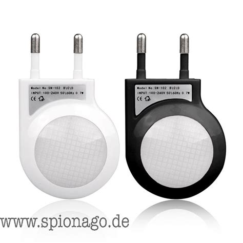 Mini Automatische Nachttischlampe LED Stecker Licht Nacht Badezimmer