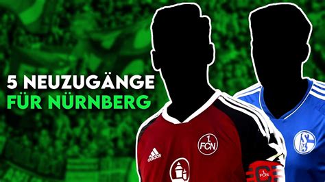 1 FC Nürnberg 5 Transfers für den Angriff vom FCN auf 2 Liga