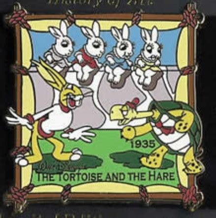 The Tortoise And The Hare 1935 History Of Art Silly Symphony Pin