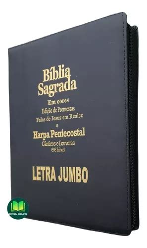 B Blia Jumbo Letra Extra Gigante Harpa Ziper Feminina Masc 11136 Hot