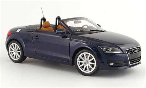 Modellautos Audi Tt Roadster Welly Roadster Grau Avec Capote