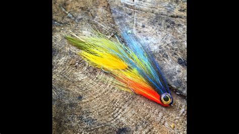 Fly Tying Brammer S Hollow Point Articulated Streamer Youtube