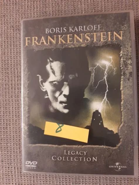 DVD SAMMLUNG KLASSIKER DER HORRORFILME FRANKENSTEIN BORIS KARLOFF