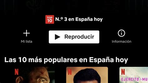 Netflix Prueba El Botón Reproducir Algo En Android