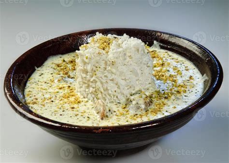 mansaf, Jordanian national dish isolated on white background 11971921 ...