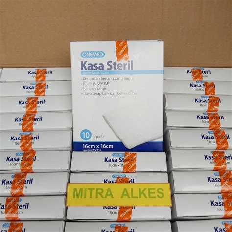 Jual Kasa Steril Onemed X Cm Kasa Sterile One Med X Cm Kasa