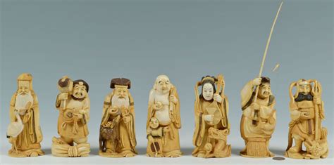 Seven Japanese Lucky Gods And Eight Chinese Immortals — Jane Alexiadis