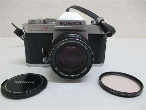 【傷や汚れあり】中古 カメラ Konica コニカ Autoreflex T3 オートレフレックス レンズ Hexanon Ar 50mm