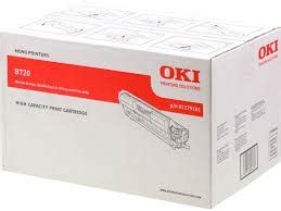 Black Oki B720 B730 Toner Cartridges 20K Pages Genuine