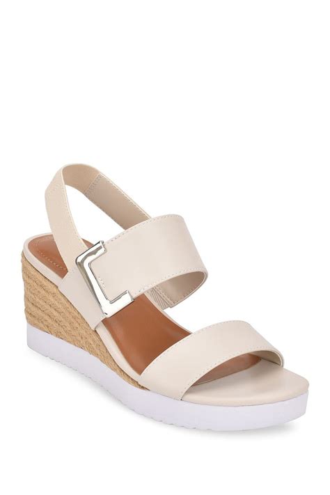 Bandolino Womens Bandolino Espadrille Wedge Sandal Editorialist