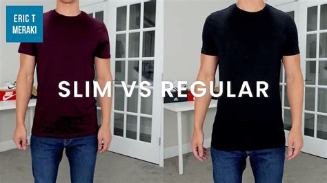 H&M Slim Fit vs. Regular Fit T-Shirts