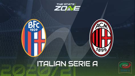 2020-21 Serie A – Bologna vs AC Milan Preview & Prediction - The Stats Zone