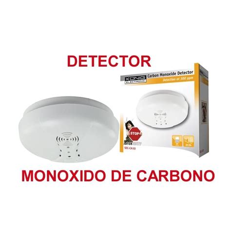 Detector De Monoxido De Carbono K Nig A Bateria Electroserviluz