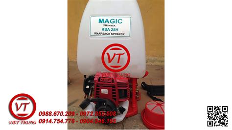 Máy phun thuốc trừ sâu Honda KSA25H VT MPT07 Việt Trung Công nghệ