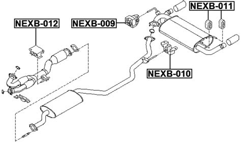 Exhaust Mount For 2006 Nissan Pathfinder Usa Ebay