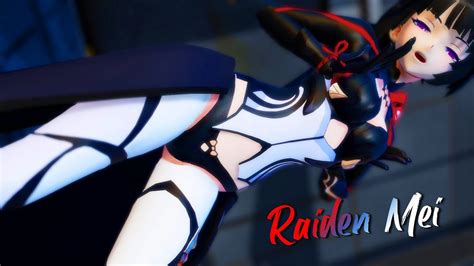 Honkai Impact Rd Mmd Raiden Mei K Fps Youtube