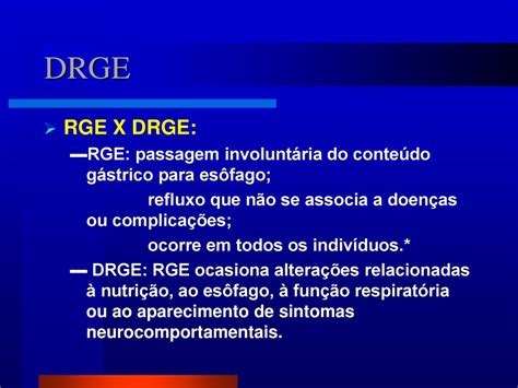 Doença do Refluxo Gastoesofágico ppt carregar