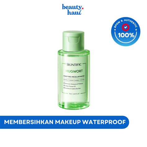 Jual SKINTIFIC Mugwort Purifying Micellar Water 75ml Shopee Indonesia