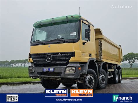 Mercedes Benz ACTROS 4141 8x8 Full Steel Dump Truck For Sale