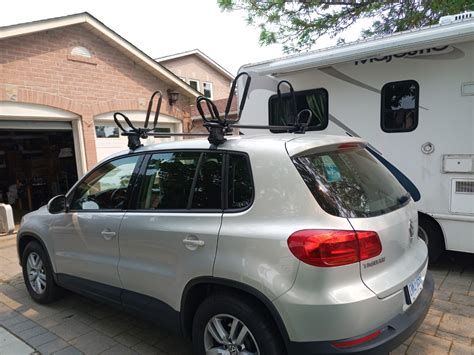 Volkswagen Tiguan Bare Roof Jet Wing Roof Rack Racktrip Canada