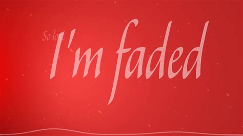 LyricsAM Faded Sara Farell Cover YouTube